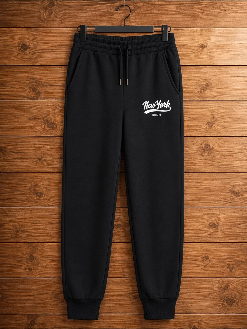 NY Collection Pink Crewneck Sweatshirt & Black New York Print sweatpants size 2X